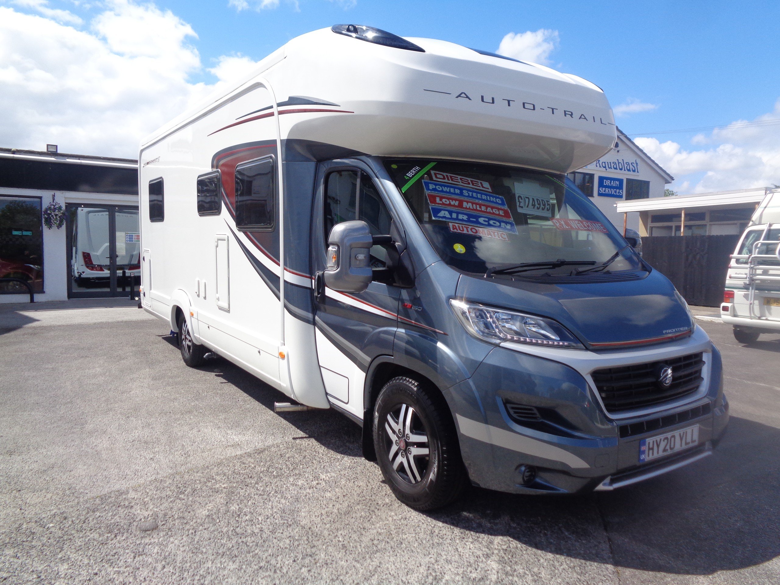 Used 2020 AutoTrail Delaware S 4 Berth Fiat Ducato for sale in Weston